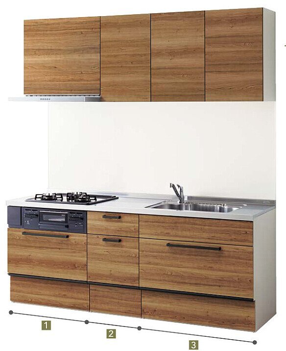 ★クリナップ システムキッチン 67%OFF★『ラクエラ』2100特価・スライド収納・コンフォート・サイレントレール拍卖