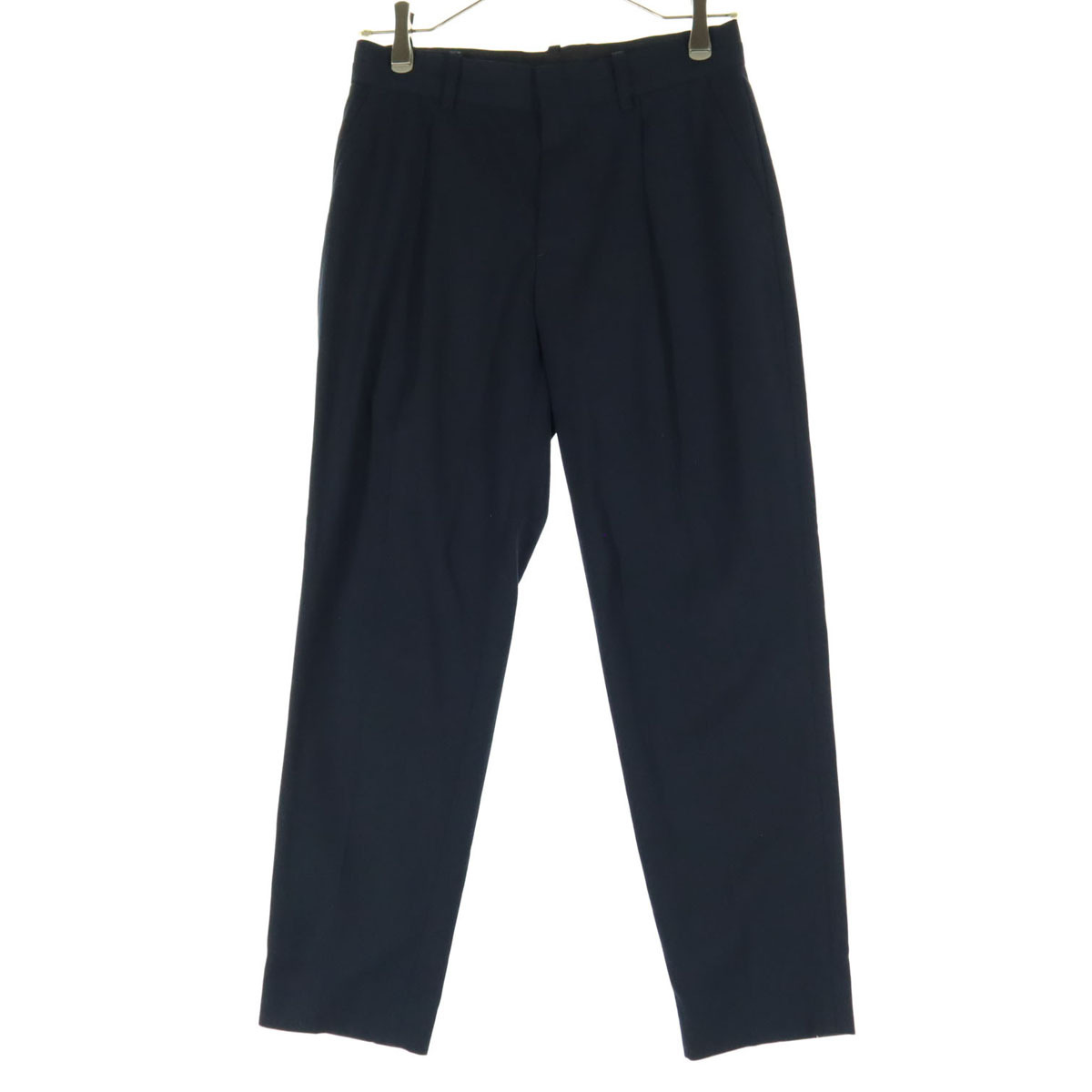 美品 green label relaxing グリーンレーベルリラクシング スラックスパンツ w36 ネイビー UNITED ARROWS レディース拍卖