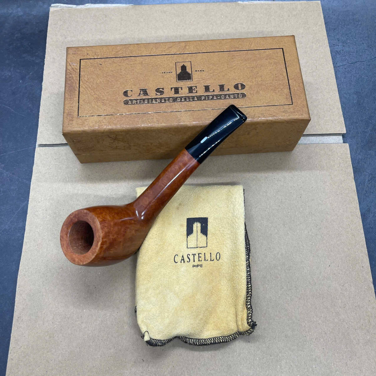 Castello “Collection 2K” Bent; Made in Italy - New Smoking Pipe拍卖