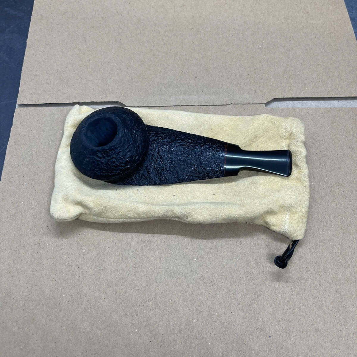 Tom Eltang “Eskimo Sandblasted” Made in Denmark - New Smoking Pipe拍卖