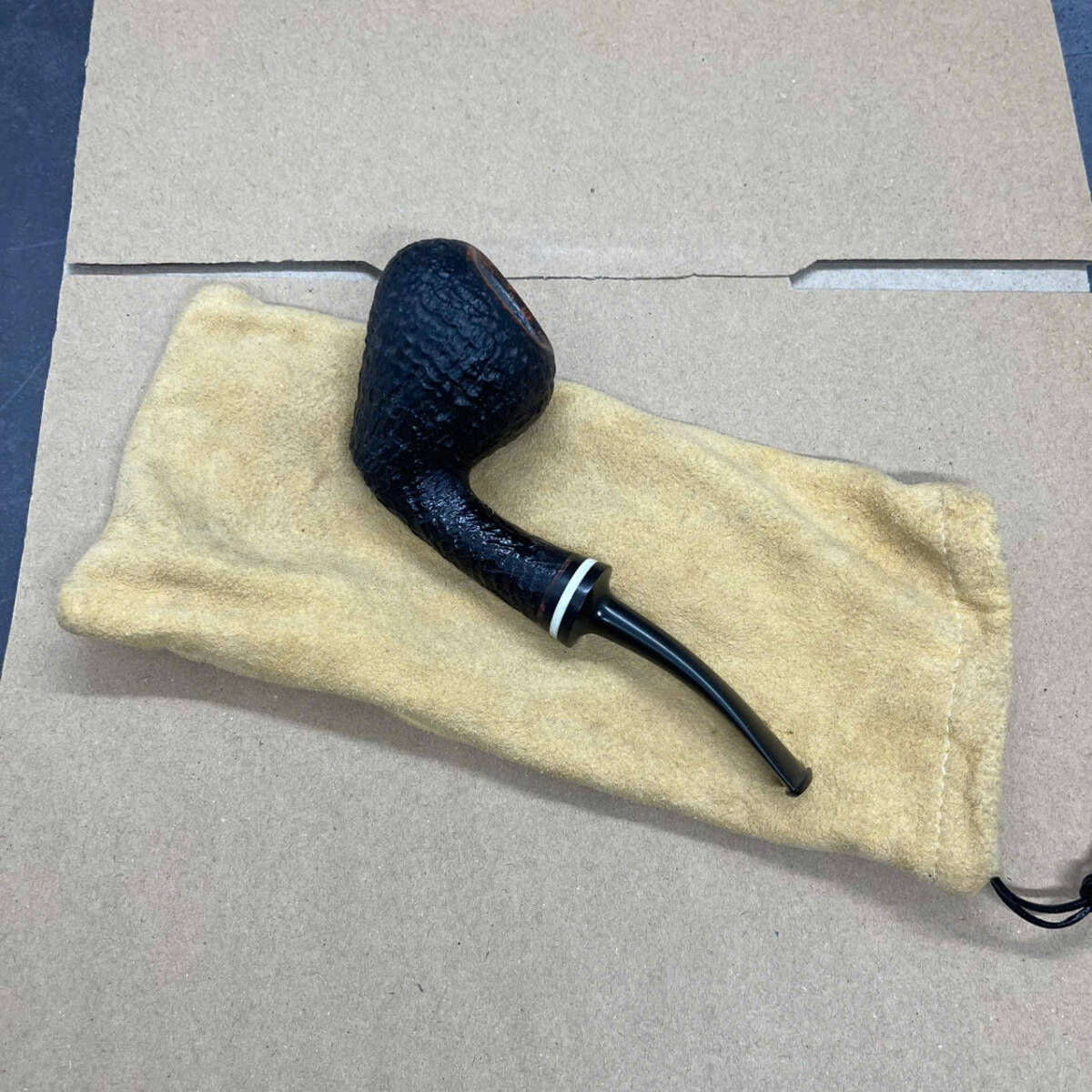 Tom Eltang “Freehand Sandblasted” Made in Denmark - New Smoking Pipe拍卖