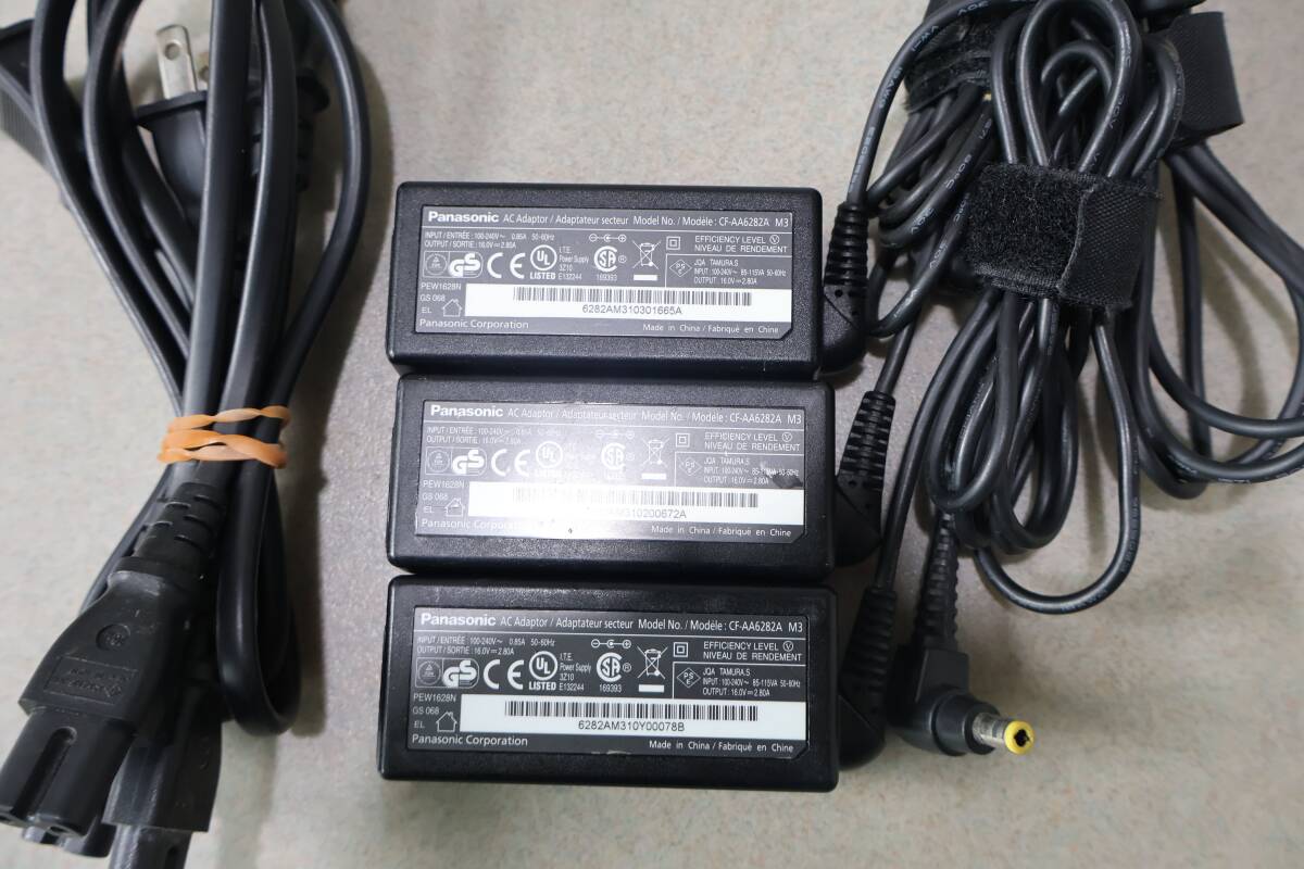 G9459 & 【3個セット】 Panasonic-純正Adapter 16V2.80A/CF-AA6282A M3拍卖
