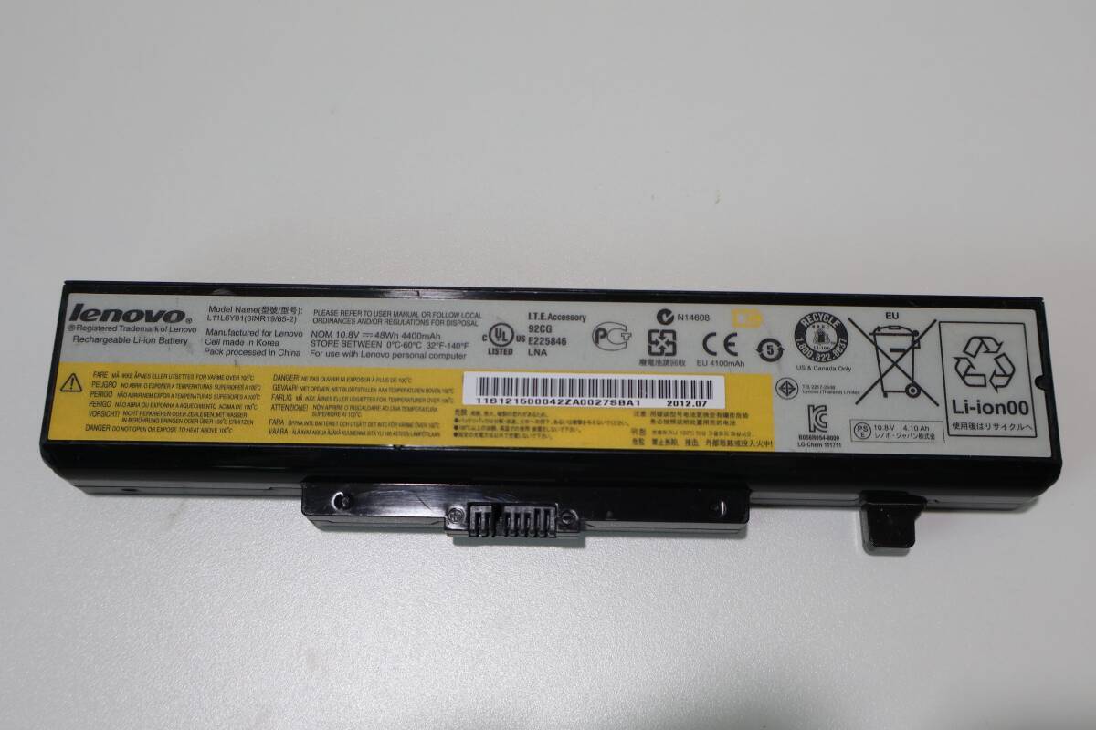 G7182 (+1) & Lenovo ThinkPad Edge E430c 3365 バッテリー L11S6Y01 10.8V-48Wh拍卖