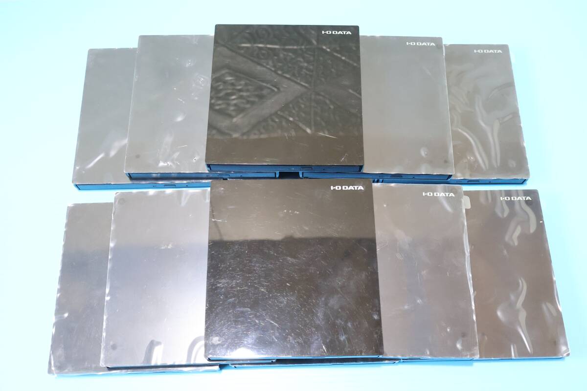 G9774 P 【12台セット/美品】 I-O DATA DVRP-UT8LKA 外付けDVDドライブ USBバスパワー DC5V 1.5A Windows/Mac両対応拍卖