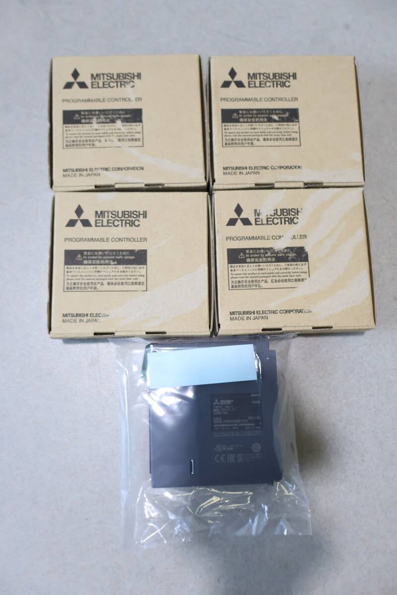 2021年製 G9295 P【未使用品】4台セット 三菱電機 MELSEC-Q QX42-S1 入力ユニット 24VDC 4mA 箱付き拍卖