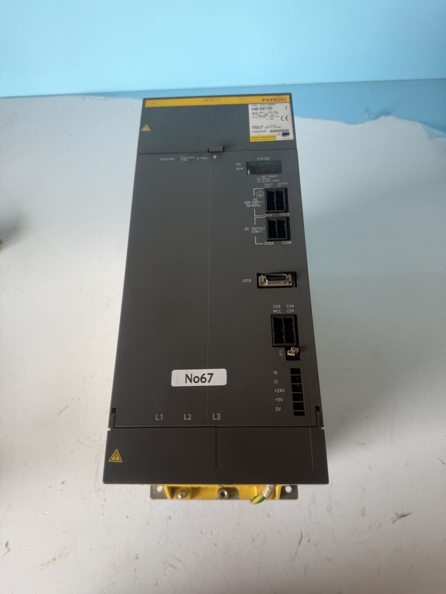 No67 FANUC POWER SUPPLY A06B-6087-H115 17. 5kw拍卖
