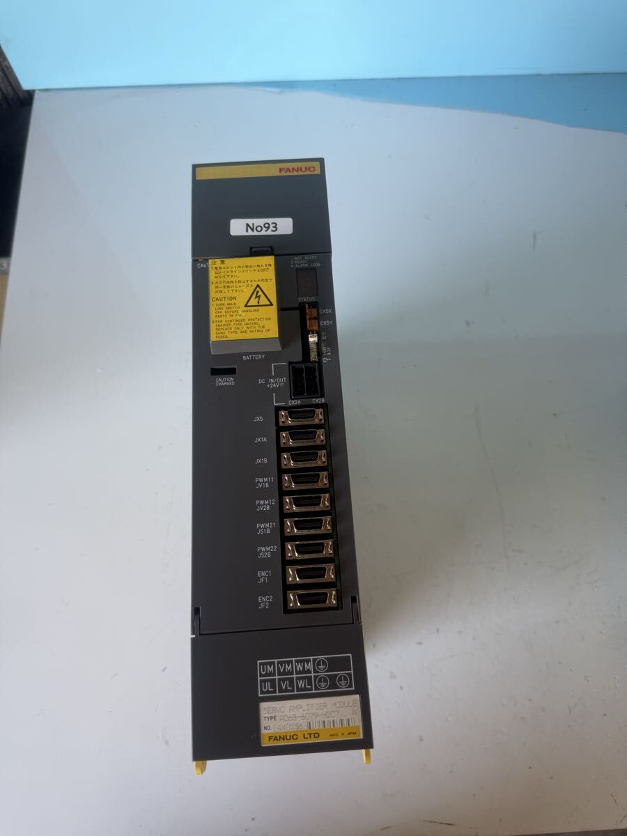 No93 FANUC SEVOR AMPLIFIER A06B-6079-H207 拍卖