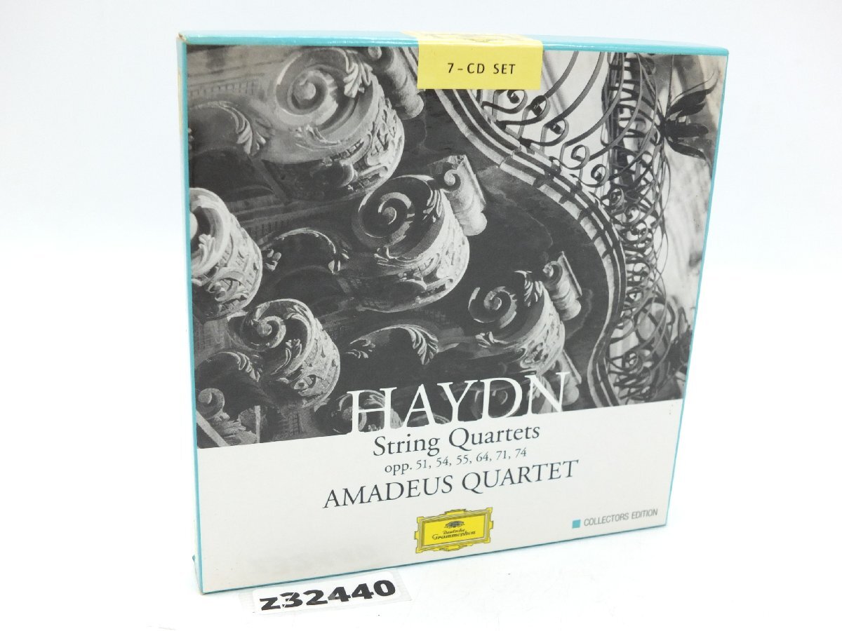 【z32440】HAYDN String Quartets AMADEUS QUARTET ハイドン アマデウス弦楽四重奏団 7-CD SET拍卖