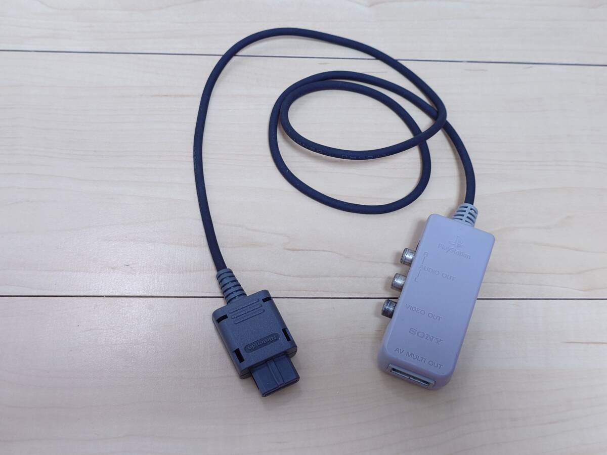 【自作品】【シールドケーブル】任天堂ゲーム機用AVアダプター RGB出力 コンポジット出力 100cm拍卖