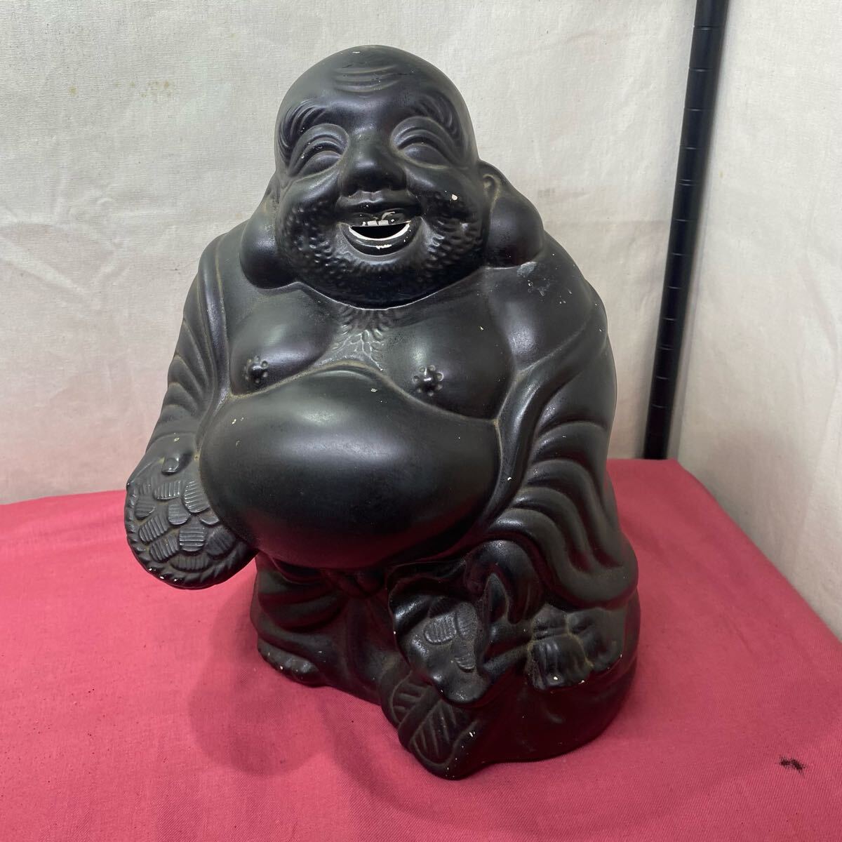 布袋様 縁起物 置物 インテリア とーわひ080403拍卖