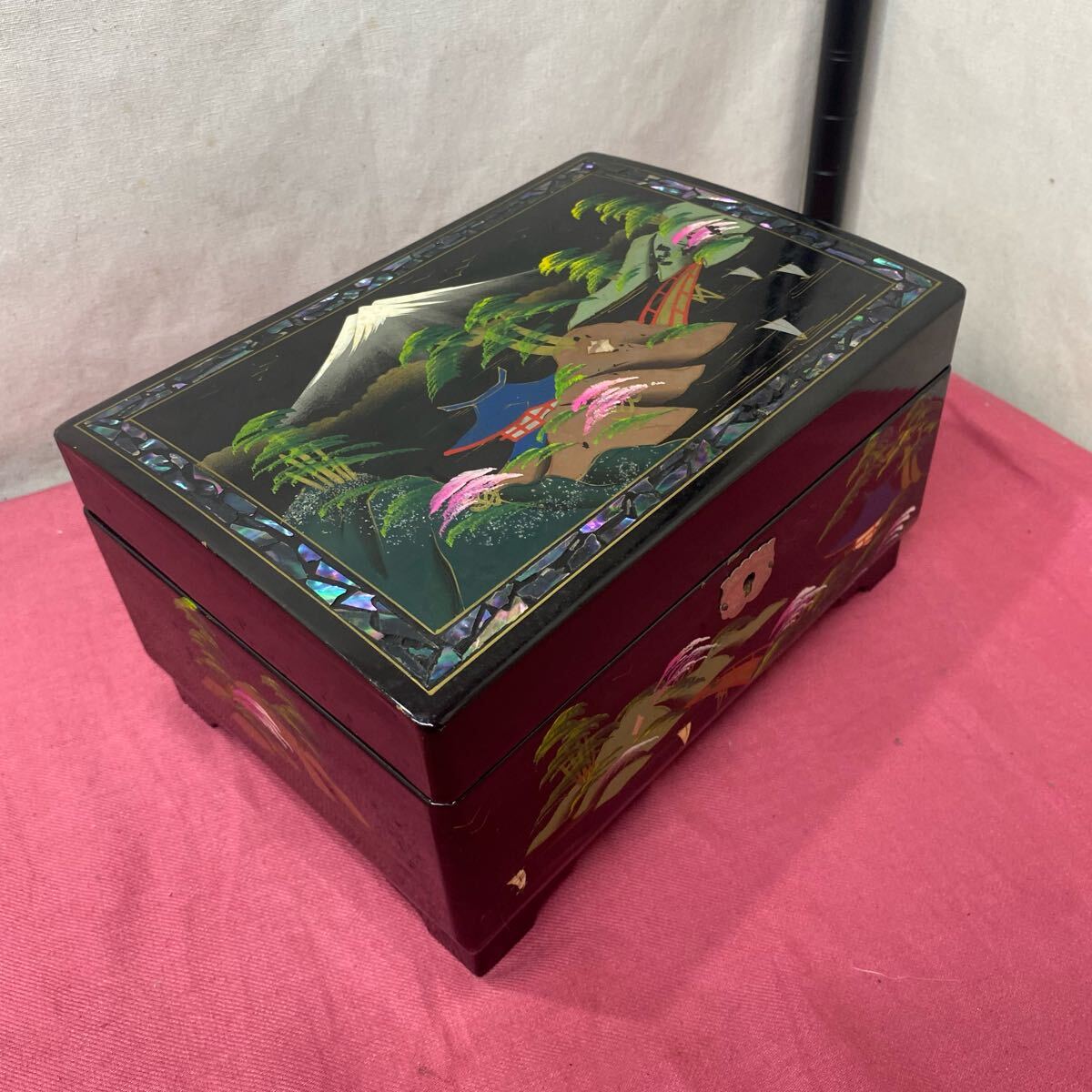 ジュエリーボックス 宝石箱 小物入れ アクセサリーケース とーわひ082910拍卖