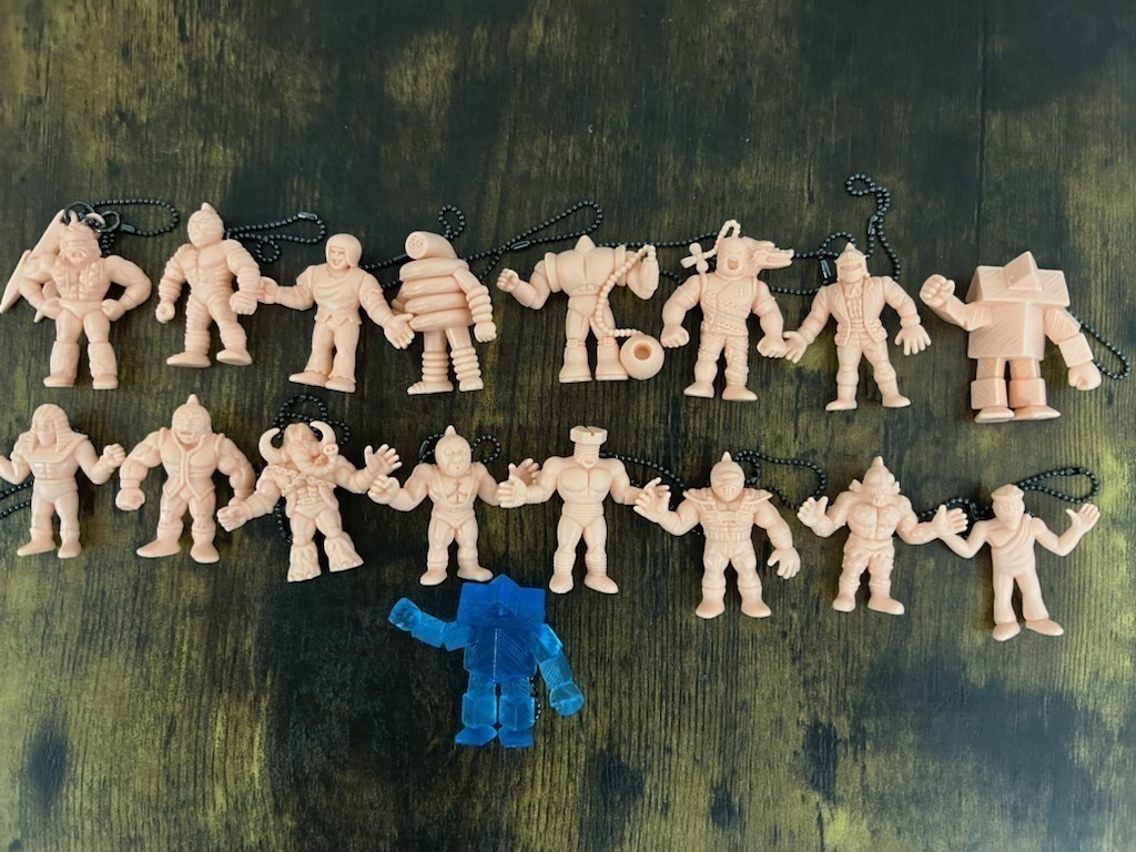 ●キン肉マングミ Round5 全16種+シークレット(全17種) キンケシ フルコンプ拍卖