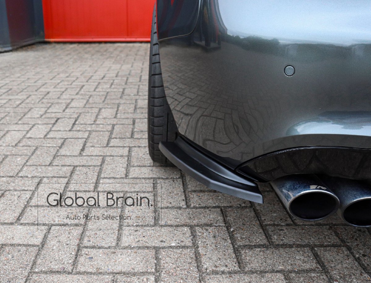 アウディ A5 8T 前期 Sライン クーペ リア スプリッター スパッツ / スポイラー バンパー アンダー ディフューザー カナード拍卖