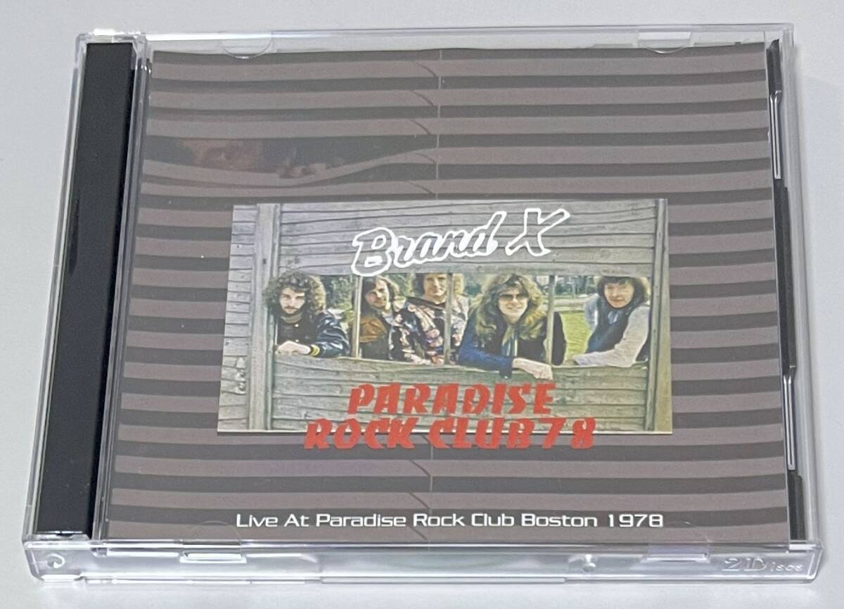 ◆BRAND X/ブランドX◆PARADISE ROCK CLUB 78(2CD)78年ボストン拍卖