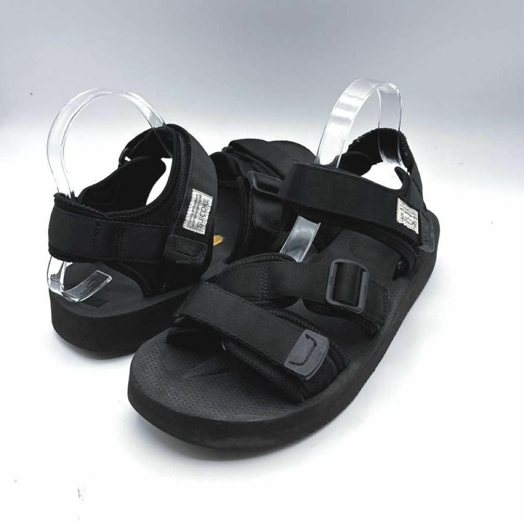 スイコック vibramソール スポーツサンダル ブラック 27.0cm suicoke拍卖