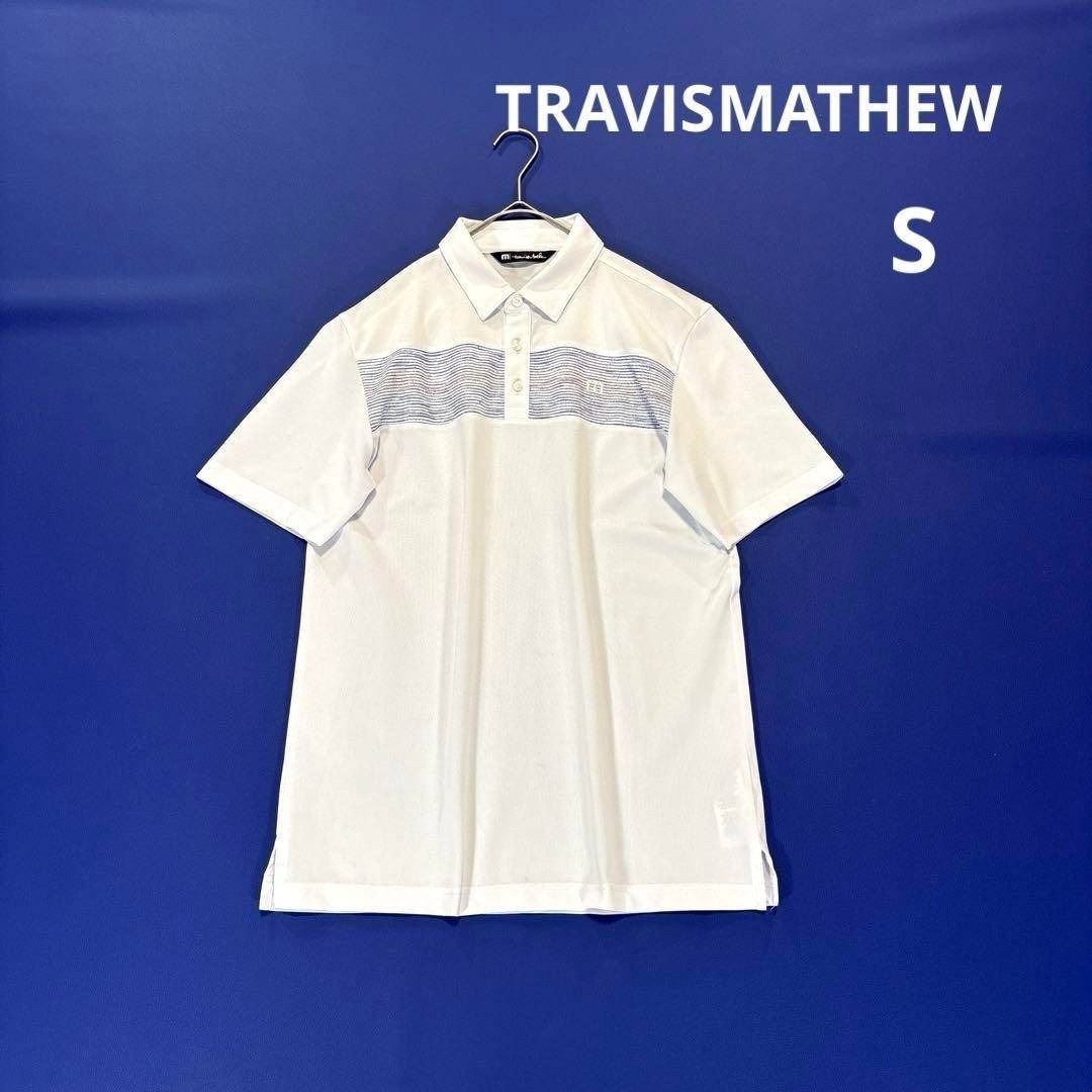 トラヴィスマシュー 半袖 ポロシャツ ブラック ベージュ メンズ 石川遼 S TRAVISMATHEW Callaway キャロウェイ拍卖