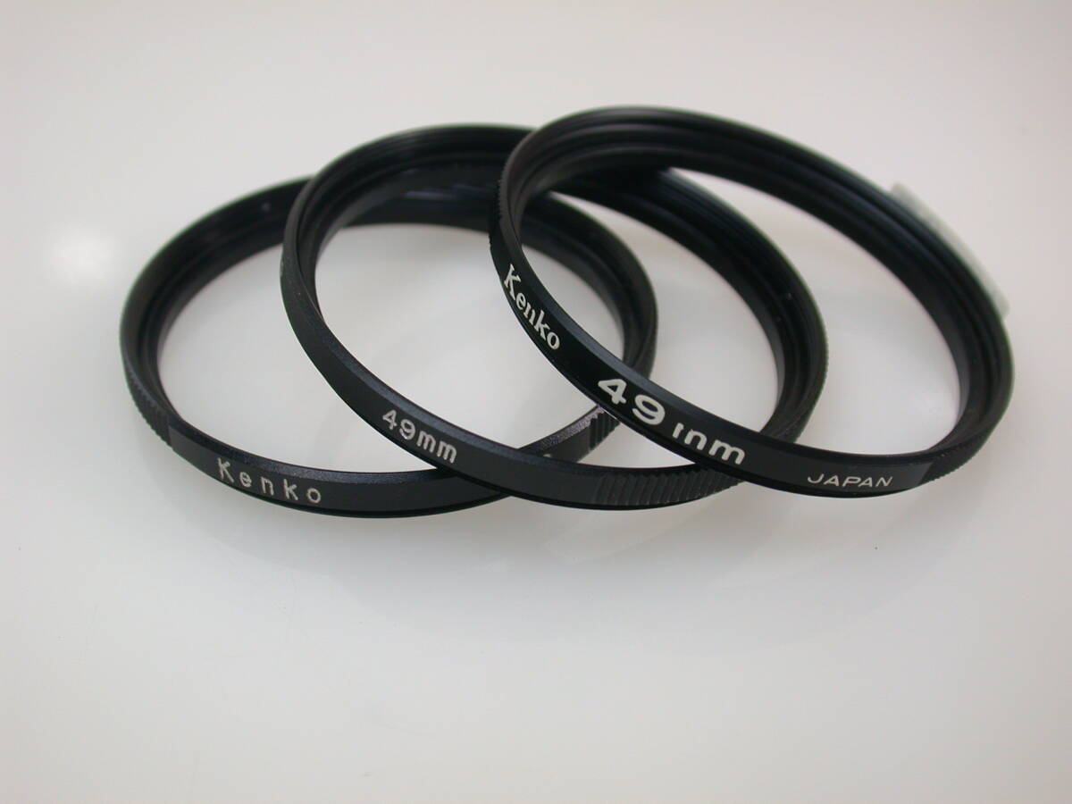 18-67 ケンコー フィルターアダプター 49mm 6個 用途不明拍卖
