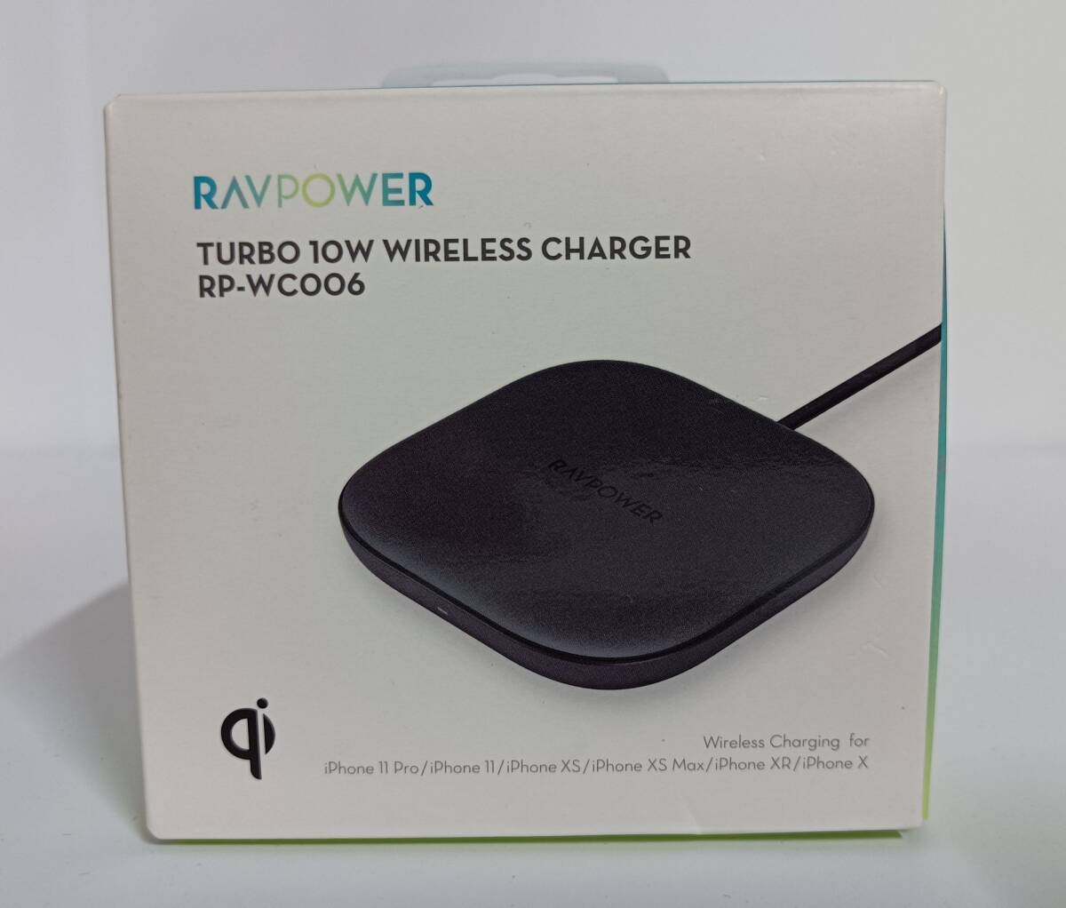 △B446-834 RAVPOWER TURBO 10W WIRELESS CHARGER RP-WC006拍卖