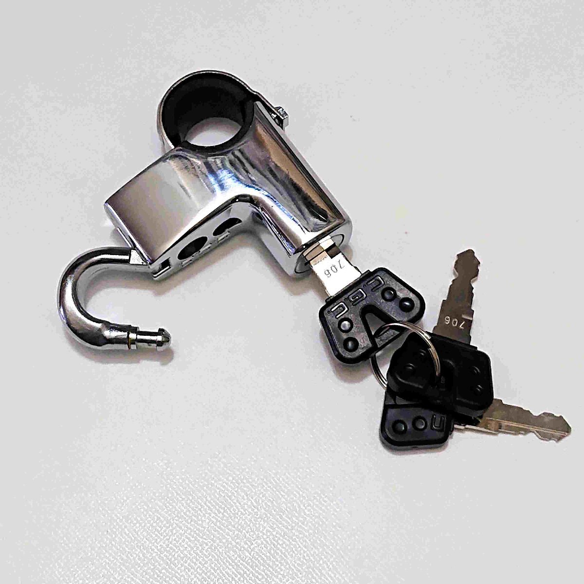 送料無料 CGC-19 ヘルメットホルダー マッハII/350II 250SS 250TR D-トラッカー/X GPZ250/R KDX250/R/SR KH250 KL250/R KLR250 KLX250拍卖