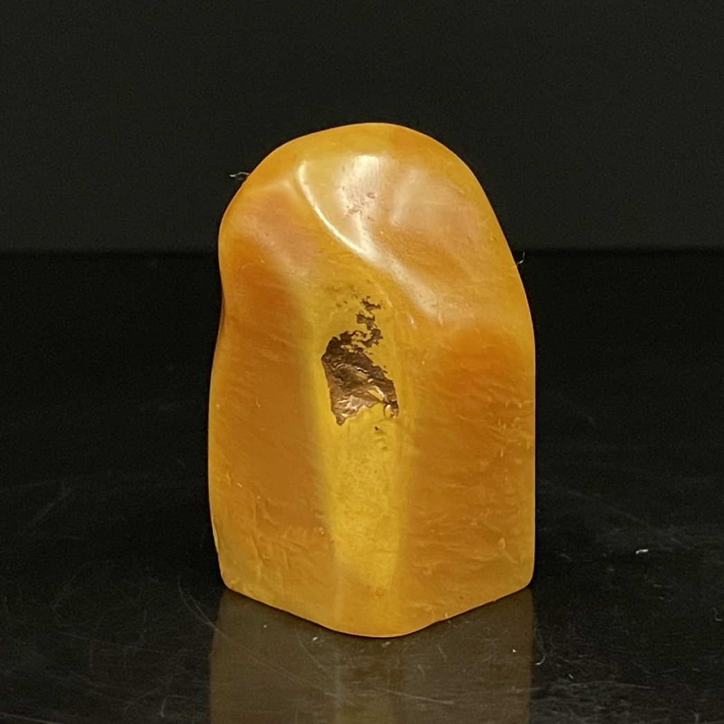 旧蔵 清 寿山石 田黄級 田黄石 印鑑 天然石 手彫 篆刻 古印材 極細工 中国古玩 骨董品 古美味 208拍卖