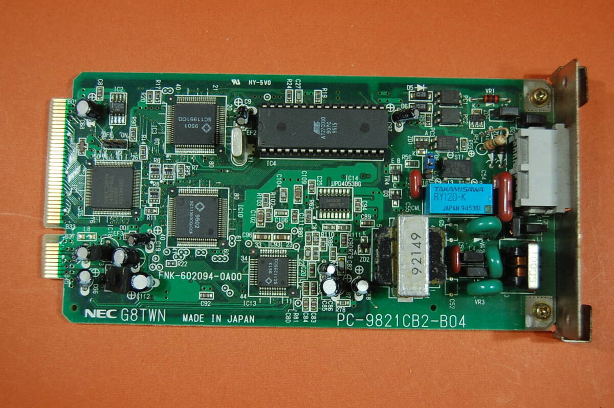 NEC PC9821Cb10 ? キャンビー用 内部モデムボード ? 明細不明 現品明細不明 現状渡し ジャンク扱いにて T159 4742S 拍卖