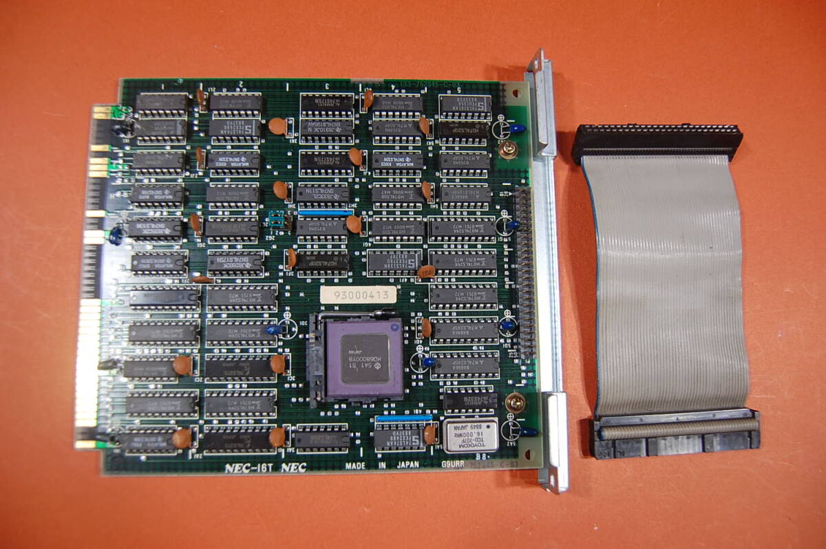 PC98 Cバス用 インターフェースボード 明細不明 PC-9801-16? G9URR 68000 画像参照 現状渡し ジャンク扱いにて T-163 0413 拍卖