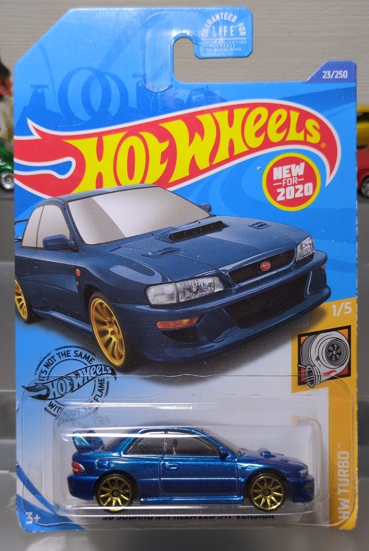 Hot Wheels ‘98 SUBARU IMPREZA 22B-STi VERSIONスバル インプレッサ 青拍卖