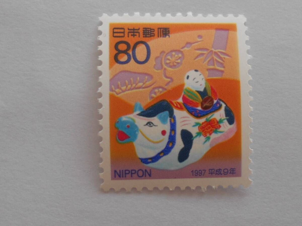 1997年賀切手 usi 未使用80円切手()拍卖