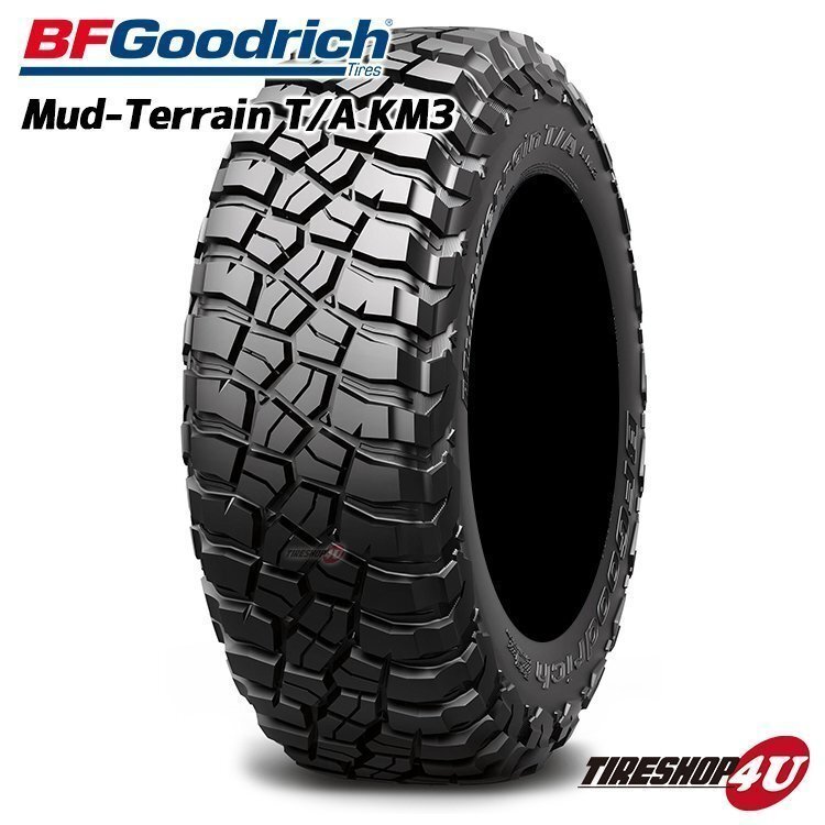 BFGoodrich マッドテレーン T/A KM3 275/65R18 275/65-18 LT 123/120Q RBL BFグッドリッチ Mud-Terrain 取寄せ品 4本送料税込214,636円~拍卖