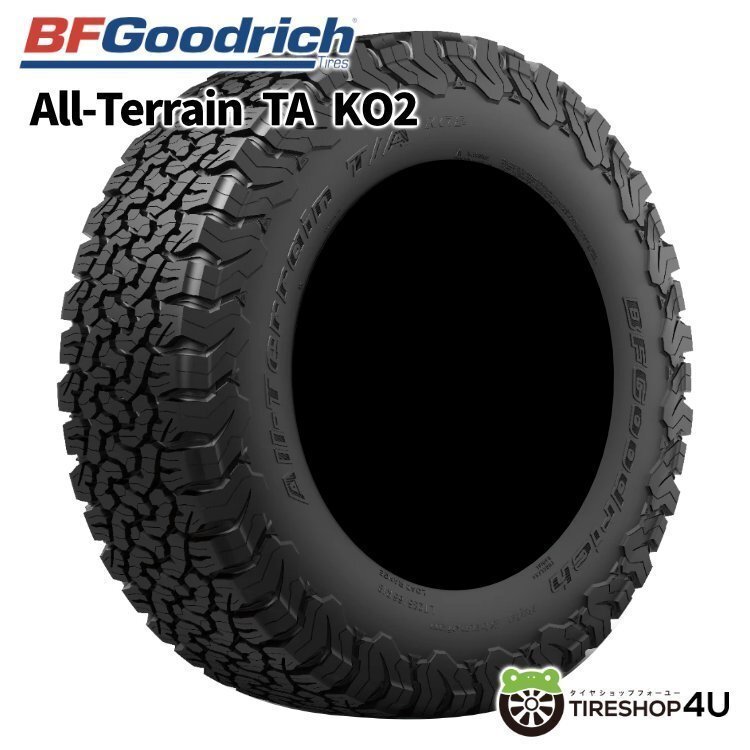 BFGoodrich オールテレーン T/A KO2 305/65R17 305/65-17 LT 121/118R RWL ホワイトレター BFグッドリッチ 取寄せ品 4本送料税込187,998円~拍卖