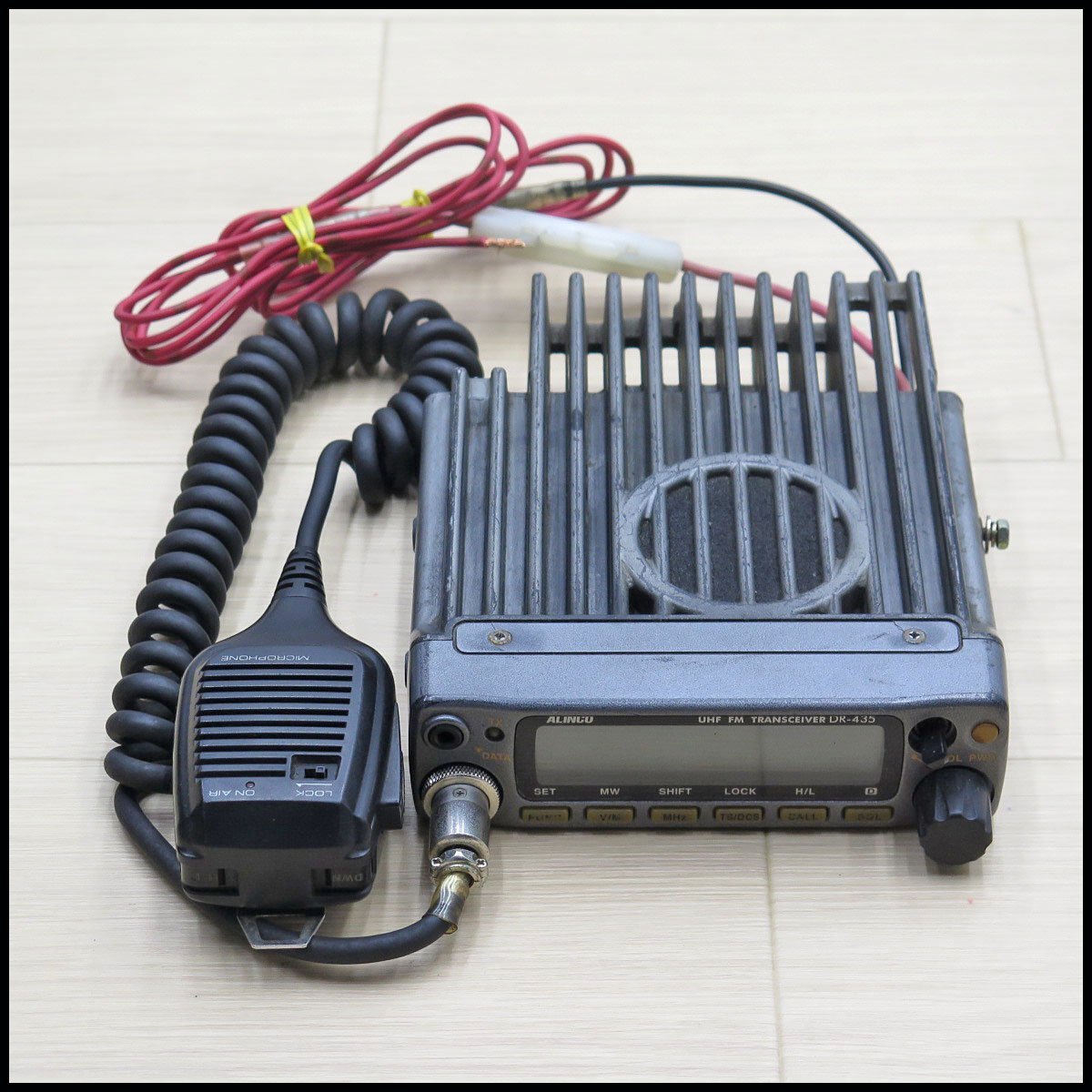 ●ALINCO/アルインコ UHF FM トランシーバー DR-435D 無線機 【現状品】アマチュア無線機/FM TRANSCEIVER拍卖