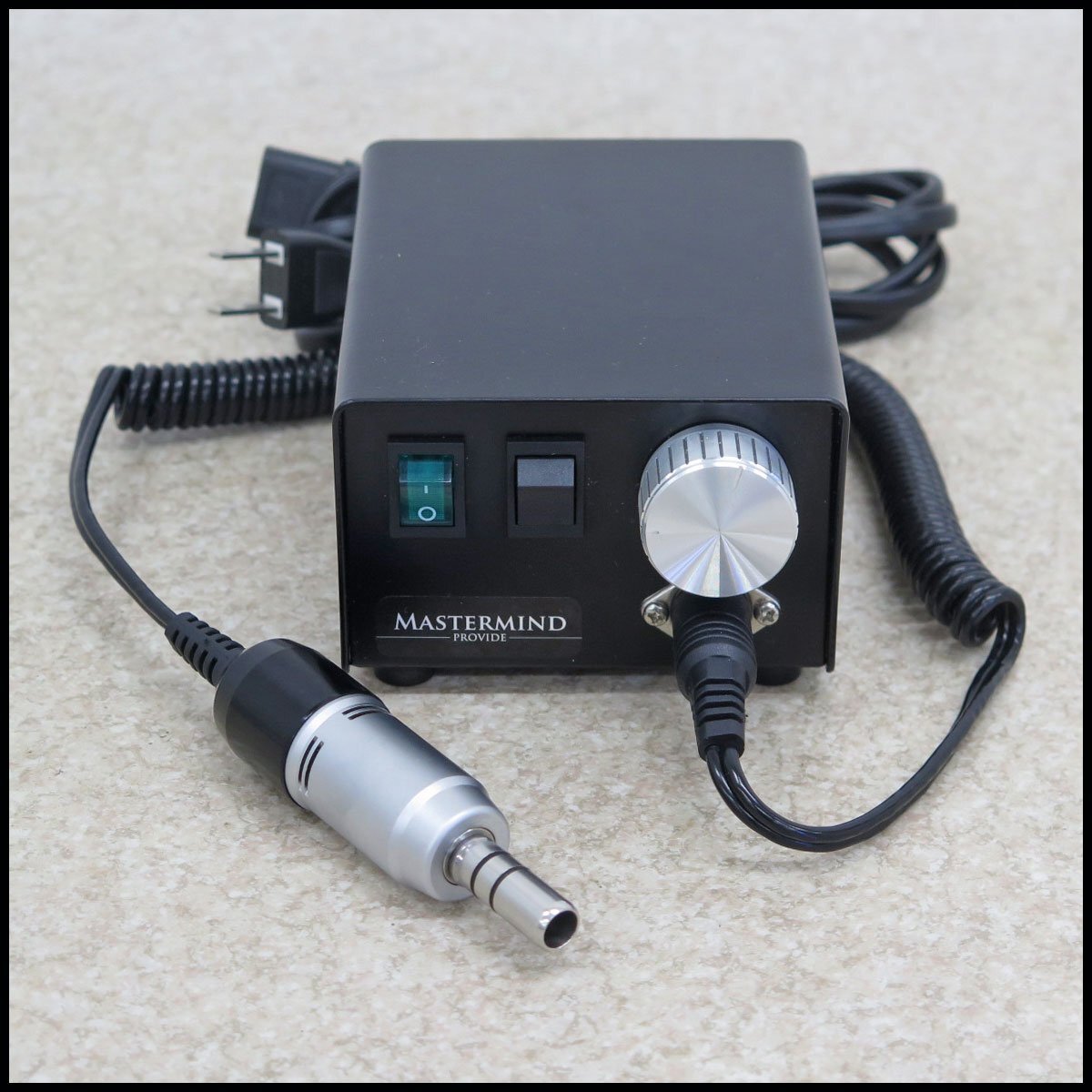 ●PROVIDE/プロヴァイド 研磨機 マイクロロータリーポリッシャー 【ヘッドパーツ欠品・現状品】 MASTERMIND/マスターマインド/洗車・研磨拍卖