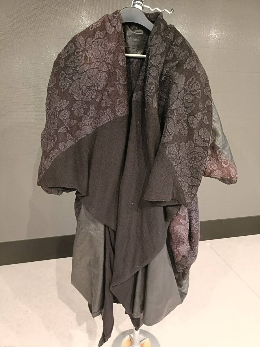 ★DIAMOND DOGS ダイアモンドドッグス 羊皮 変形トップス 品番403-260604 サイズXS拍卖