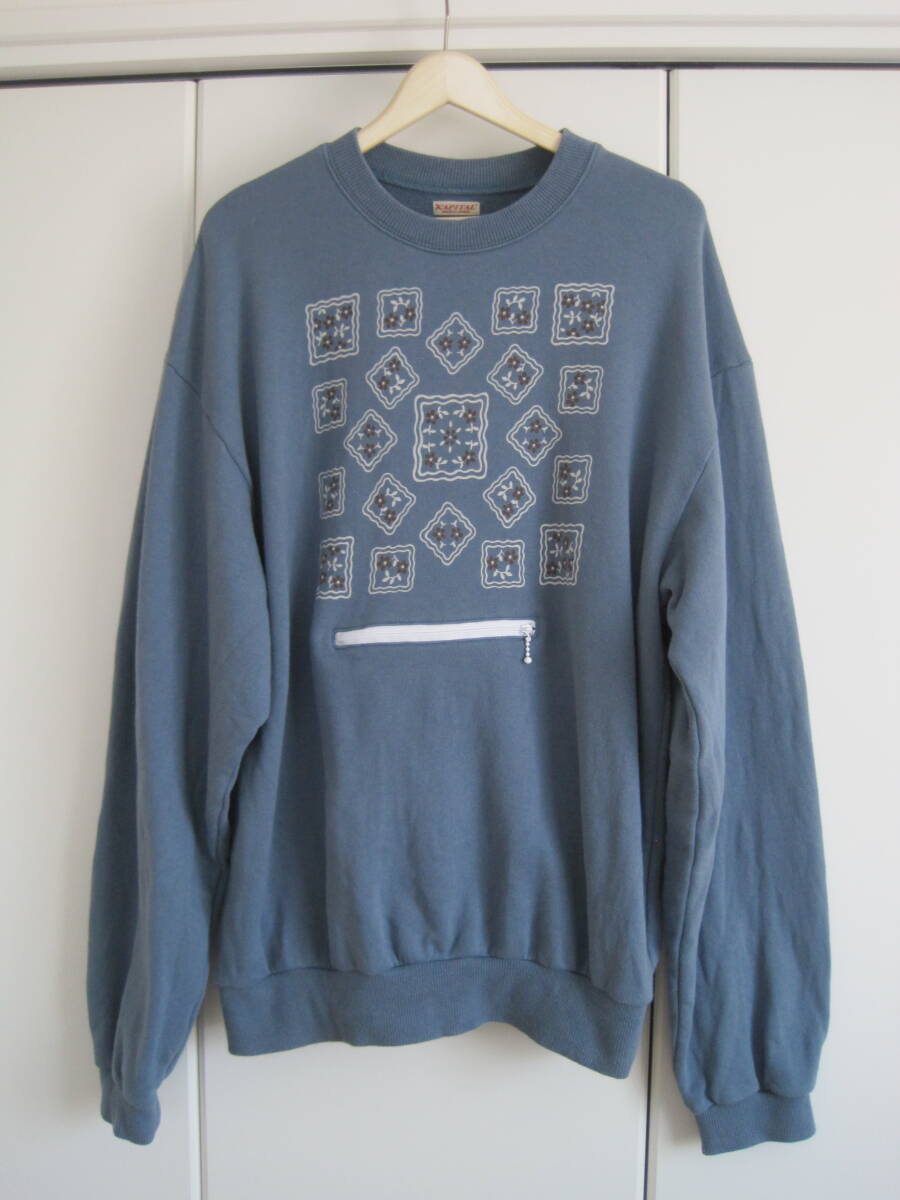 定価17,830円 Kapital キャピタル COOKIEポケットクルースウェット 3(L)拍卖