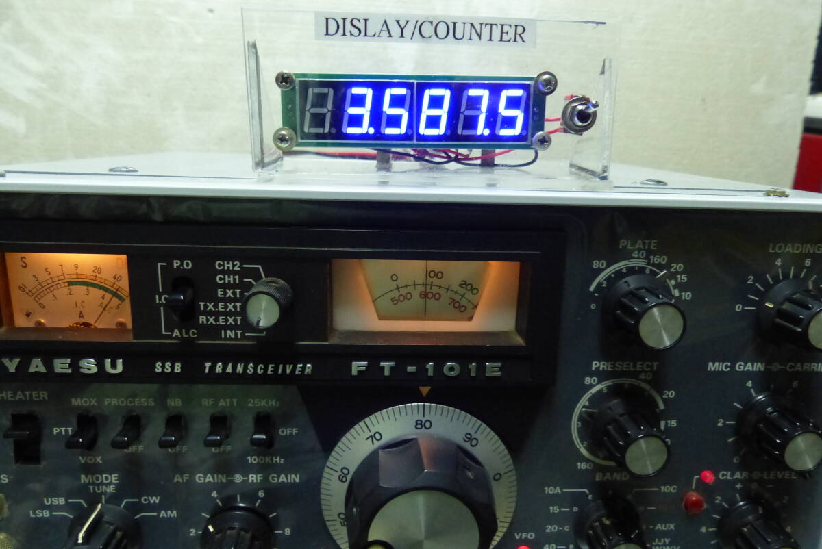 ★FT-101系の周波数カウンター(6桁)★拍卖