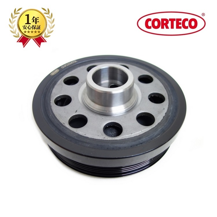 BMW F10 F11 523d N47 ディーゼル クランクプーリー バイブレーションダンパー 11238512072 純正OEM拍卖