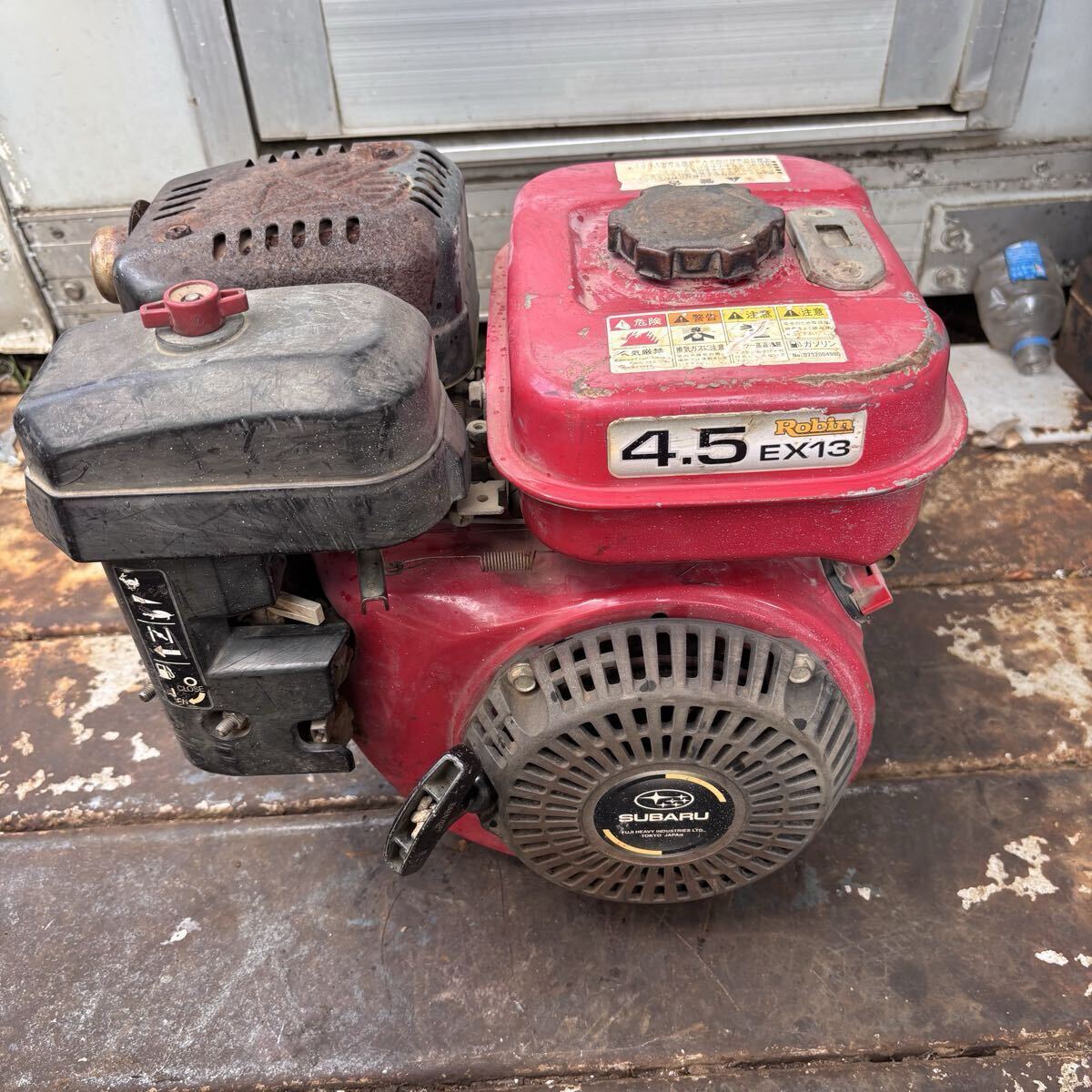 始動確認 送料無料 SUBARU スバル ROBIN ロビン ガソリンエンジン EX13 発動機 動画あり エンジン高圧洗浄機 やまびこ je1010lc-ur拍卖