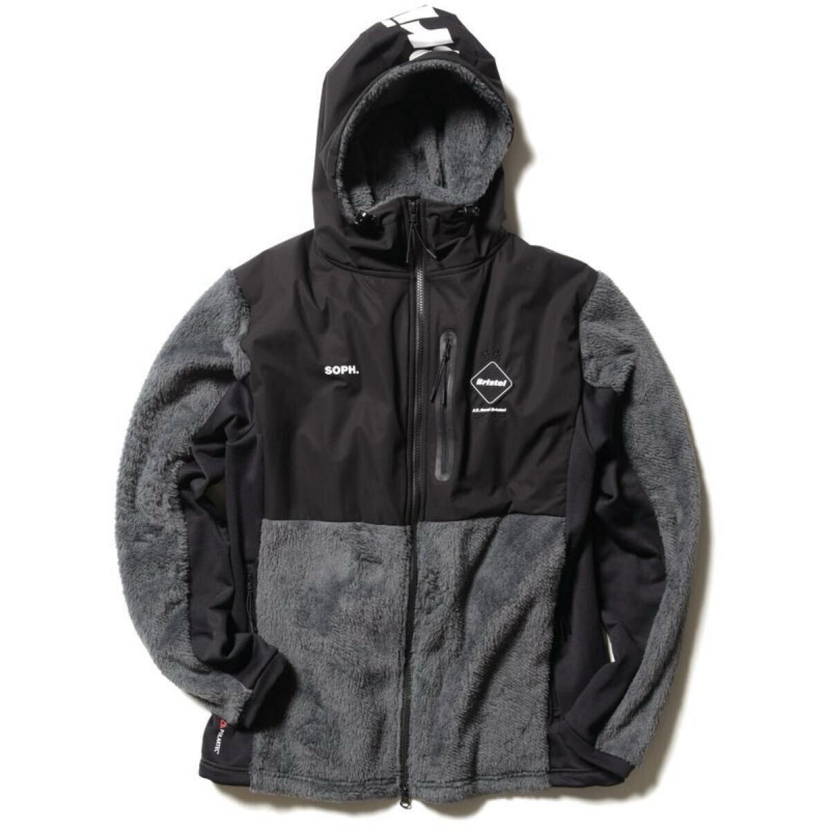 【即決】【良品】 FCRB f.c real bristol エフシーレアルブリストル SOPHNET ソフネット POLARTEC FLEECE HYBRID BLOUSON フリースブルゾン拍卖