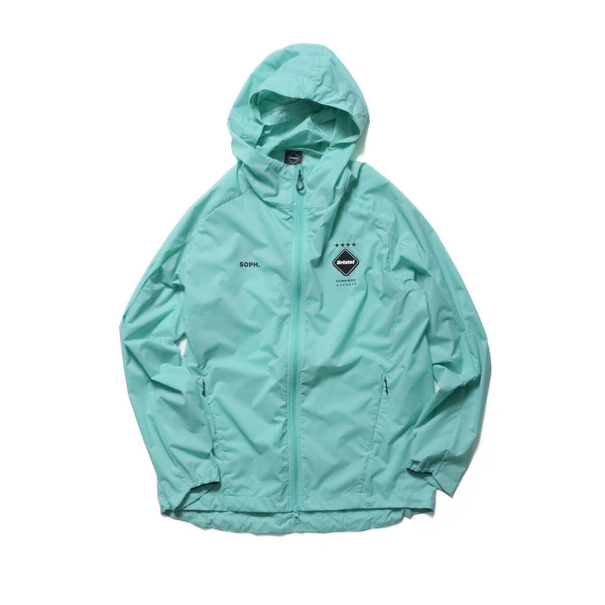【良品】 FCRB f.c real bristol エフシーレアルブリストル SOPHNET ソフネット ULTRA LIGHT WEIGHT UTILITY JACKET ジャケット LIGHT BLUE拍卖