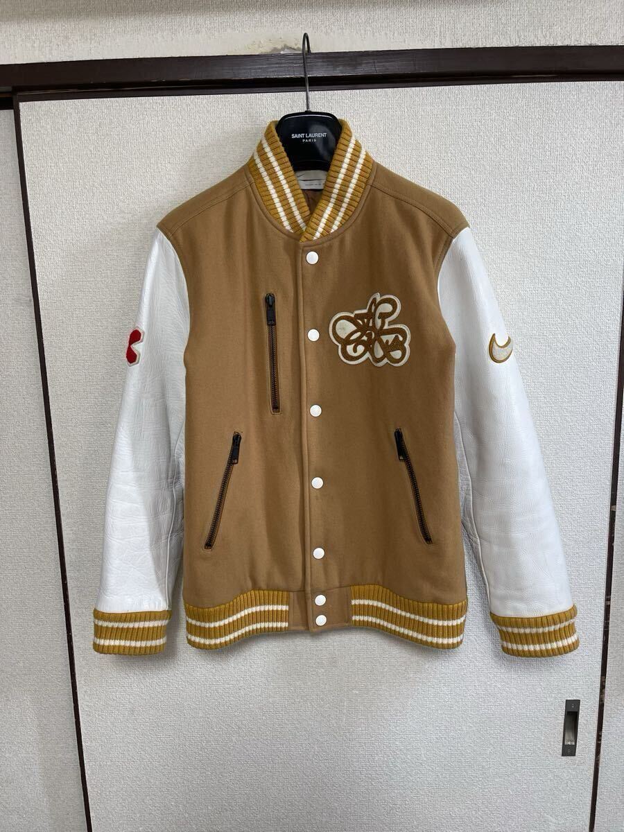 【即決早い者勝ち】FCRB NIKE f.c real bristol エフシーレアルブリストル ナイキ SOPHNET STUDIUM JACKET 袖レザースタジャン ジャケット拍卖