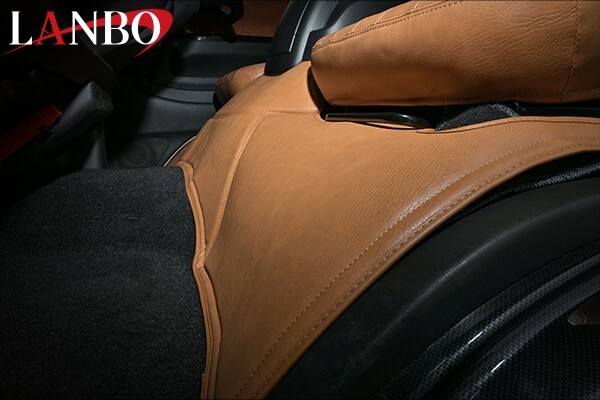 LANBO ハイエース スーパーGL 200系ナローボディー用 エンジンフードカバー キャメル BMH009-BR拍卖