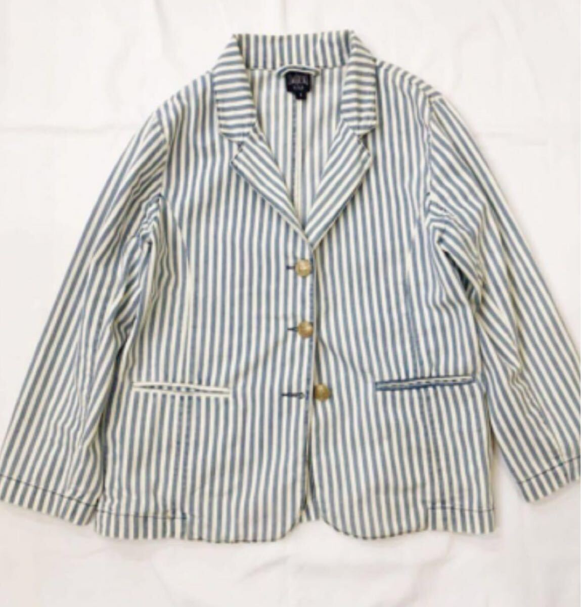 スウィルデンズ Swildens テーラードジャケット ヒッコリーストライプ Beauty&Youth united arrows アローズ 1サイズ拍卖