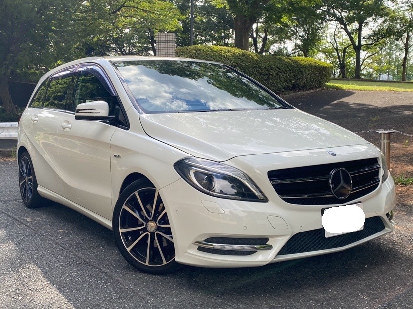 車検R9年8/20まで!ベンツ Bクラス B180 ブルーエフィシェンシースポーツナイトPKG!メモリー付きパワーシート!純正ナビ TV!バックカメラ拍卖