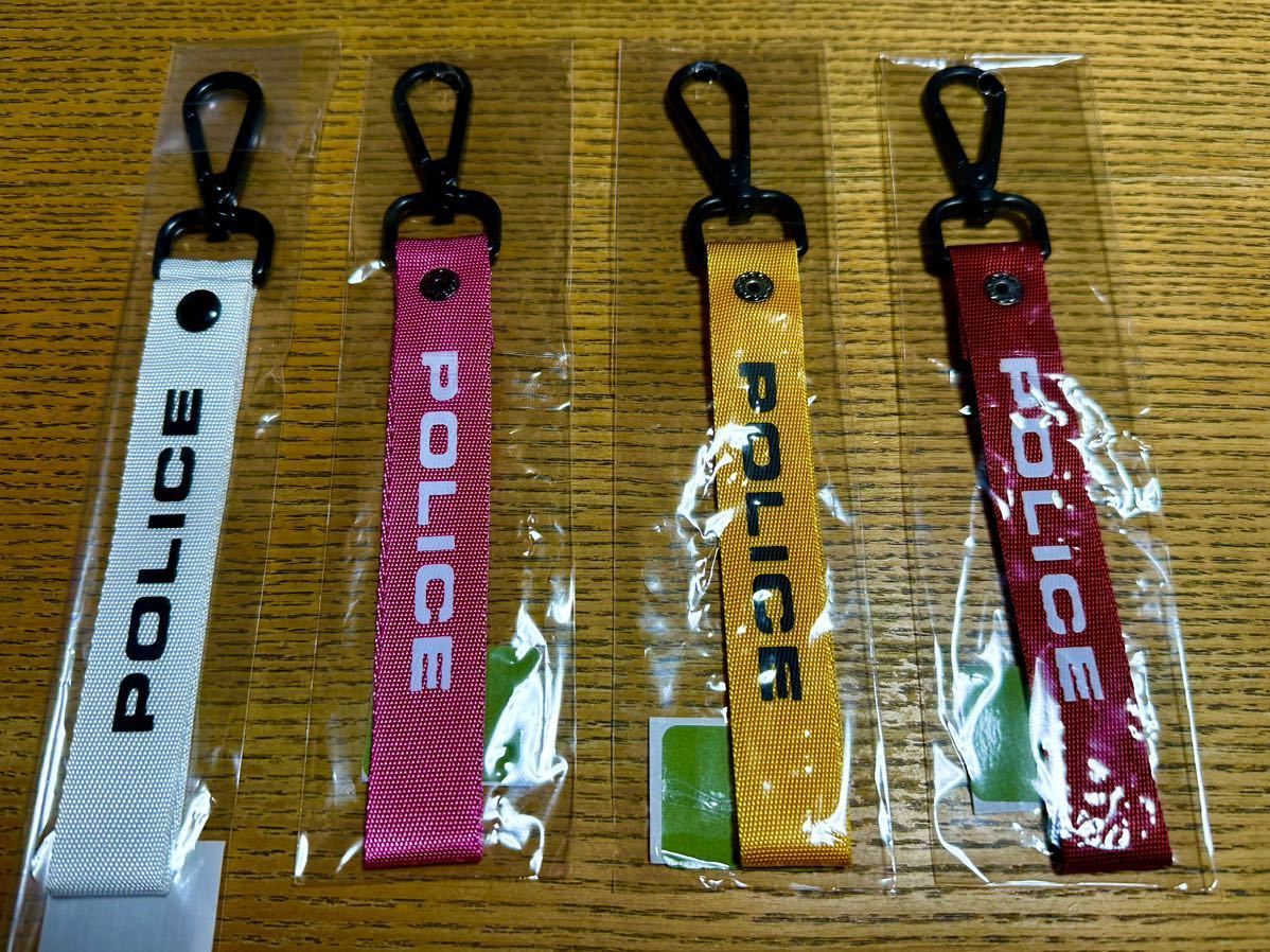 POLICE JOURNEYポリス ジャーニー キーホルダー 4個セット拍卖