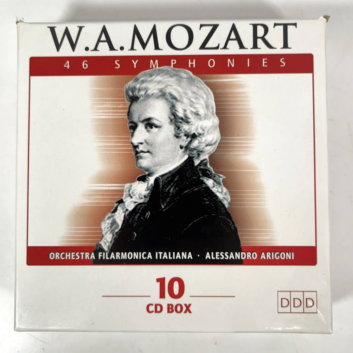 (志)【CD】W・A・MOZART 46Symphony 10枚組 BOX モーツァルト Turin Philharmonic Orchestra 203300 SKU:4011222033000(o)0801J拍卖