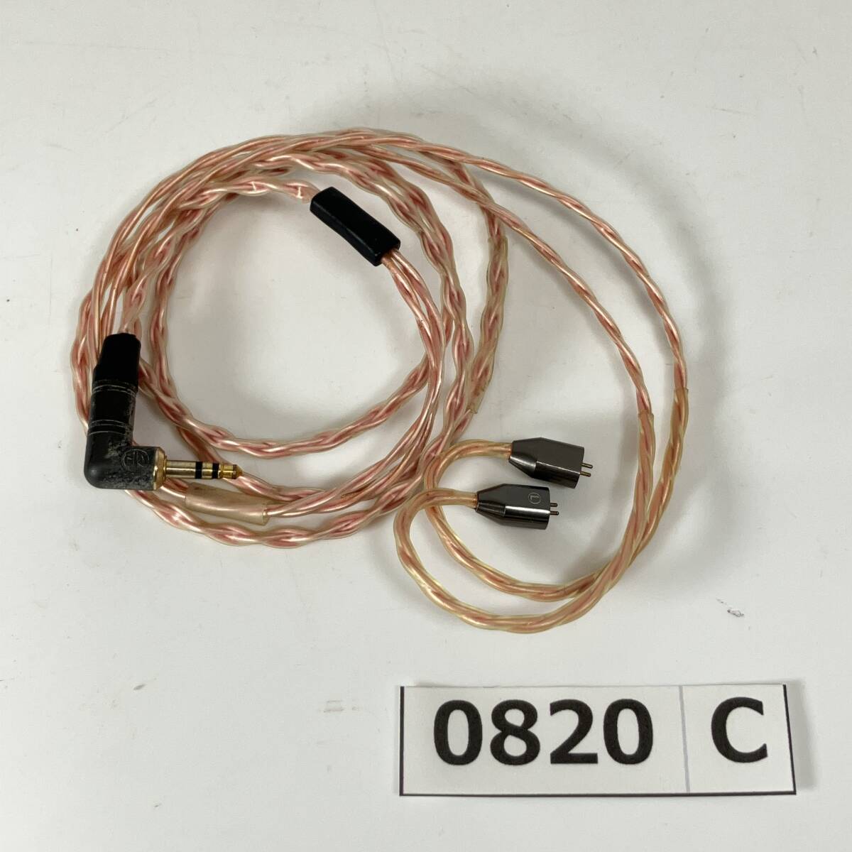 (志)【動作品】ZEPHONE ゼフォン リケーブル PINK PARROT ピンクパロット イヤホン ケーブルのみ (検)EU-29(I)0820C拍卖