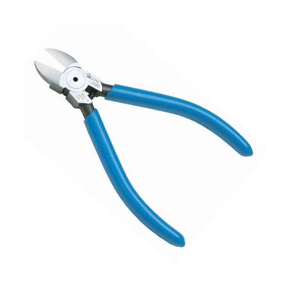 在8(志)【新品/送料無料】FUJIYA/フジ矢 プラスチックニッパ(ラウンド刃・バネ付) 125mm FPN-125RS 拍卖