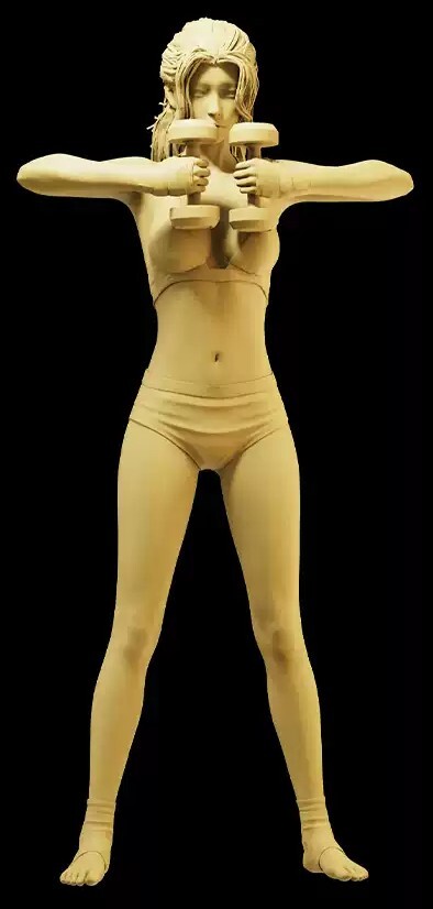 1/64スケール ダンベルストレッチ(2) ジオラマフィギュア 1296,1297,1298拍卖