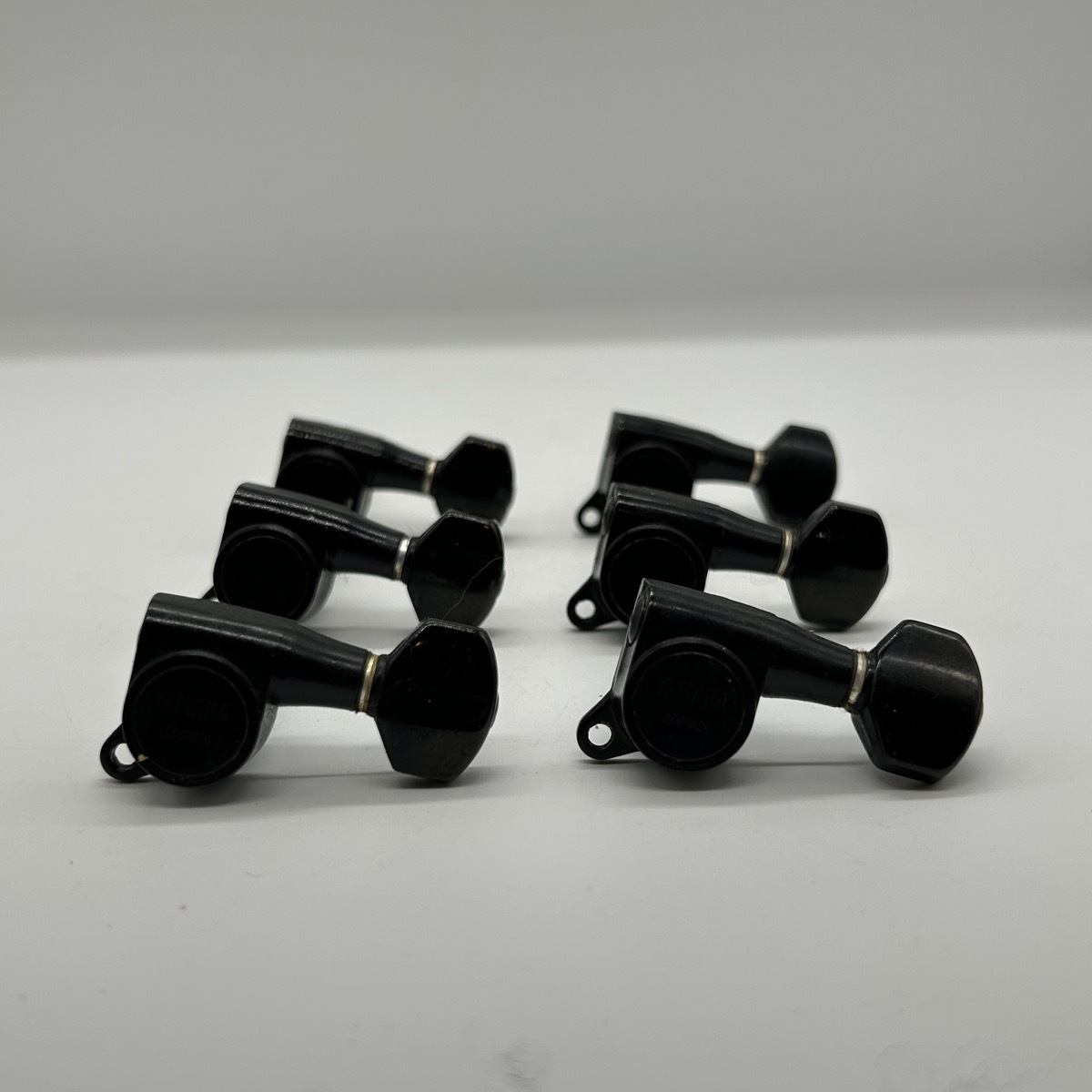 Yamaha エレキギター用 ブラック ヤマハ 片側6連ペグ ロトマチックペグ Guitar pegs -k090拍卖