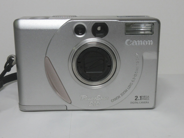 ★キヤノン・パワーショット S10・コンパクトデジタルカメラ★Canon・中古★ビンテージ/レア/昭和レトロ/アンティーク/コレクション★拍卖